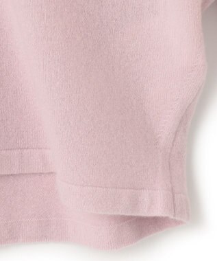 ICB 【洗える】ソフトウールハイゲージ Vネックプルオーバー ピンク系