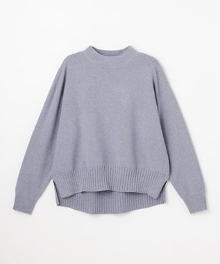 ANY L 【新色追加】ハイネックデイリーニット ディープブルー