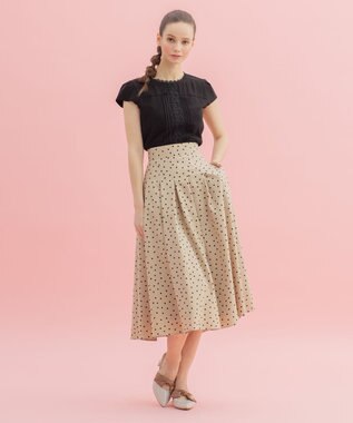 TOCCA 【洗える！】SOLEIL シフォントップス アイボリー系