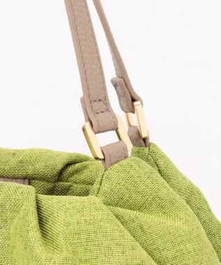 LA BAGAGERIE ナチュラルタックトート グリーン
