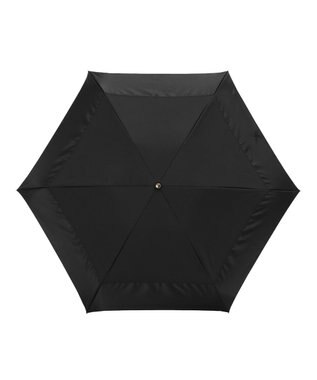 MOONBAT GRACY(グレイシー) 晴雨兼用日傘 折りたたみ傘 T/C&Pサテン Mix and Mach ブラック×ブラック