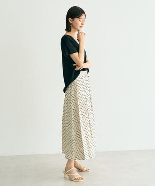 YECCA VECCA Vネックドルマンニット Camel