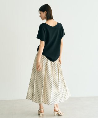 YECCA VECCA Vネックドルマンニット Camel