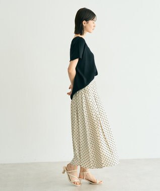 YECCA VECCA Vネックドルマンニット Camel