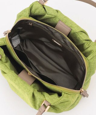 LA BAGAGERIE ナチュラルタックトート グリーン