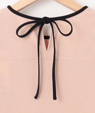 組曲 ライトアムンゼンジャージーバックリボン トップス ローズ系