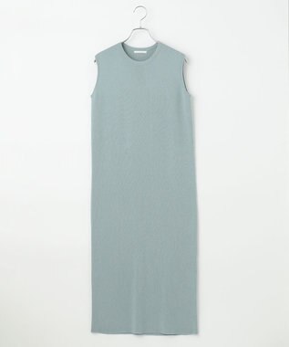 #Newans 【洗える】コットンウールニットセットアップ ライトブルー系