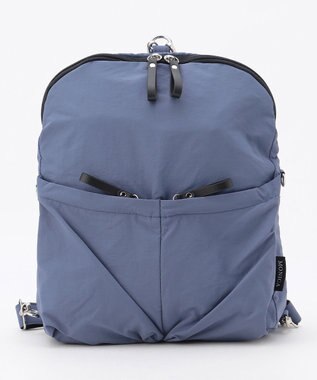 LA BAGAGERIE 【MONICA】フロントポケット2WAYバッグ ダークブルー