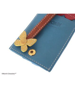 genten MOOMIN collection キークロシェット「ムーミンやしき」 ブルー