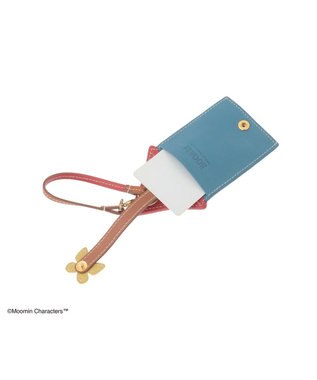 genten MOOMIN collection キークロシェット「ムーミンやしき」 ブルー