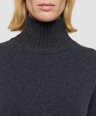 JOSEPH 【洗える】リュクスカシミヤハイネックニット Dark smoke