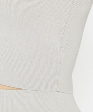 uncrave 【手洗い可】ドライタッチ ニット カップ付き バンドゥ（uncrave WHITE） アイスグレー