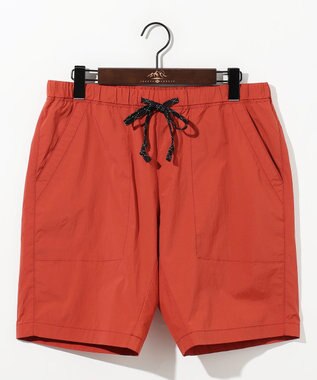 JOSEPH ABBOUD MOUNTAIN 【軽量/ストレッチ/ECO撥水】ライトワッシャーストレッチ アウトドアイージー ショーツ オレンジ系