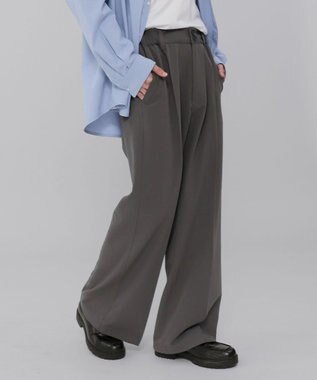 WEGO ローライズバギーフレアスラックス