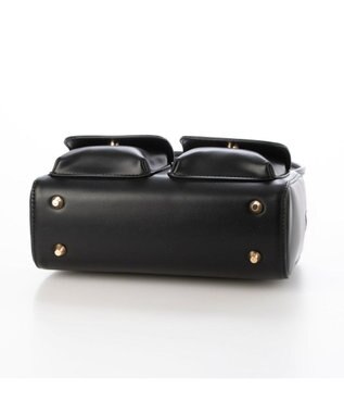 UNBILLION カシュカシュ cachecache / ダブルポケットロングハンドルボストンバッグ ブラック