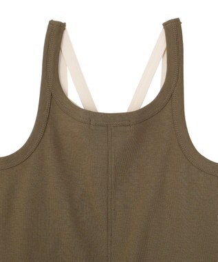 AMERICAN HOLIC 【2点セット】レイヤードデザインタンクトップ Khaki
