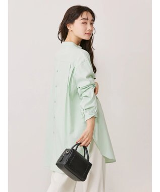 AMERICAN HOLIC ブザムバックボタンチュニック Mint