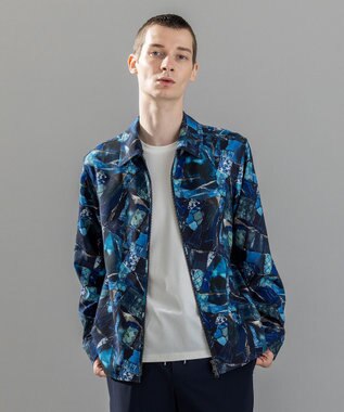 JOSEPH HOMME テクノボイルストレッチ ジップアップブルゾン ブルー系5