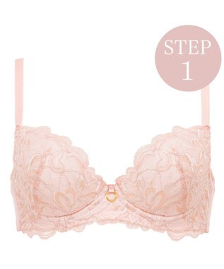 BRADELIS New York 【BRADELIS New York / 育乳補整ブラ・STEP1 集める】ジャスミンステップ1ブラ25A2