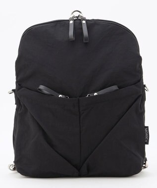 LA BAGAGERIE 【MONICA】フロントポケット2WAYバッグ ブラック