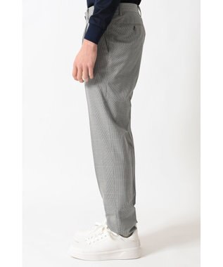 DAKS ストレッチテーパードパンツ グレー