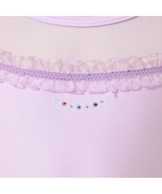 Chacott ノースリーブレオタード ライラック