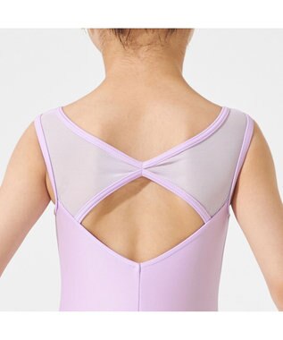 Chacott ノースリーブレオタード ライラック