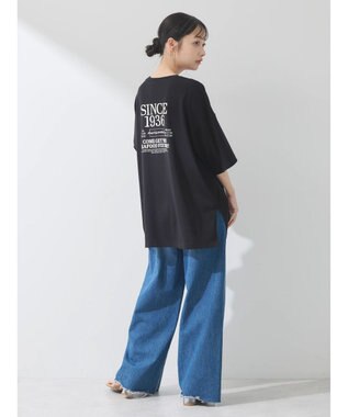 earth music&ecology ａｗｅｓｏｍｅ　ルーズＴ Black