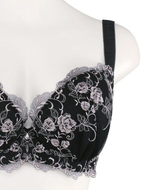 San-ai Resort（三愛水着楽園） 【エレガントコレクション2404】単品ブラHIカップ  【northerly】 ブラック