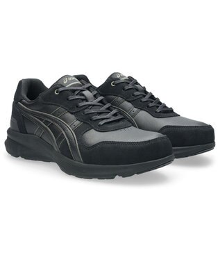 ASICS WALKING ハダシウォーカー LE メンズ 3E相当 ブラック×カーキ