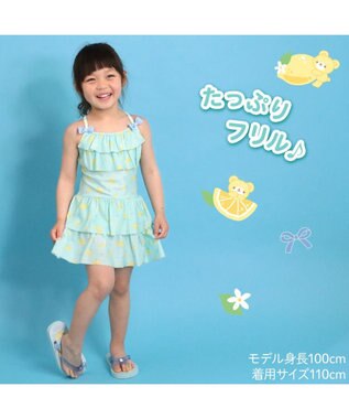 Mother garden マザーガーデン 子供用 水着 《ユニコーン柄 レモンくま柄》 レモンくま