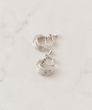 AMERICAN HOLIC マルチフープライクイヤリング Silver