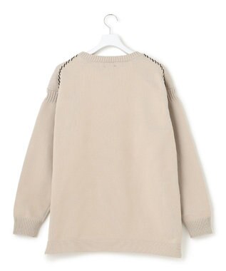 J.PRESS YORK STREET 【UNISEX】ガンジーニット ベージュ系