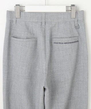 23区GOLF 【WOMEN】シワになりにくいドレッシーゴルフパンツ ライトグレー系