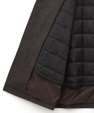 J.PRESS MEN 【クライメートレイヤー/デタッチャブルライナー】スタンドフォールカラーコート ダークブラウン系8