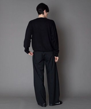 WEGO カバーフィットバルーンスラックス ブラックストライプ