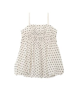 earth music&ecology ドットバルーンキャミチュニック Dot