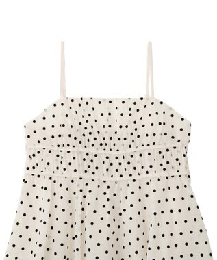 earth music&ecology ドットバルーンキャミチュニック Dot