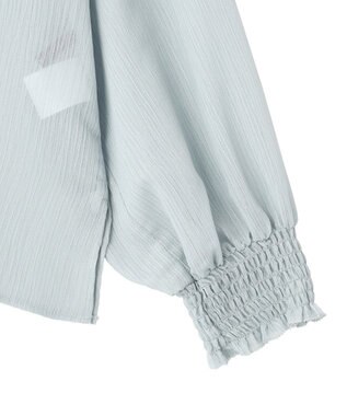 YECCA VECCA ラッフルレースブラウス Mint