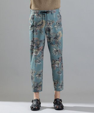 JOSEPH HOMME 【LEON 掲載】クールドッツストレッチトロピカル柄　/ TEDDY CONVERTIBLE ピーコックグリーン系5