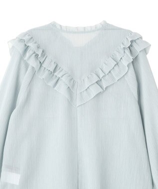 YECCA VECCA ラッフルレースブラウス Mint