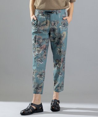 JOSEPH HOMME 【LEON 掲載】クールドッツストレッチトロピカル柄　/ TEDDY CONVERTIBLE ピーコックグリーン系5