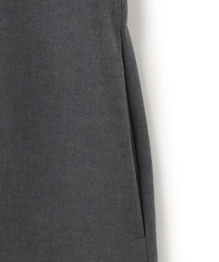 ICB 【セットアップ対応・洗える】 LooseWeave ロングジレ チャコール系