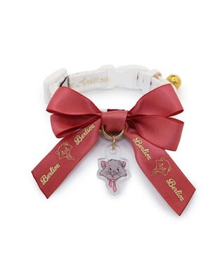 PET PARADISE ディズニー ベルリオーズ 猫首輪 S / M レッド