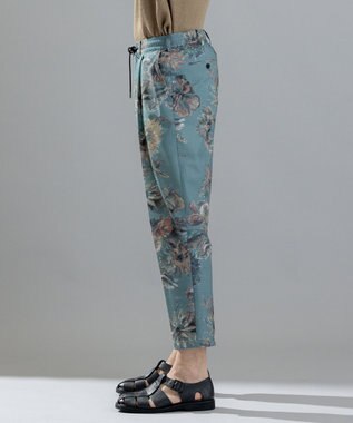 JOSEPH HOMME 【LEON 掲載】クールドッツストレッチトロピカル柄　/ TEDDY CONVERTIBLE ピーコックグリーン系5