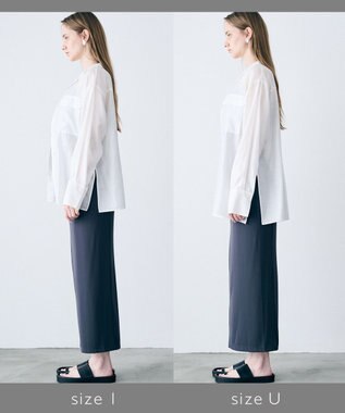 uncrave リヨセルシルクローン シャツ オフ