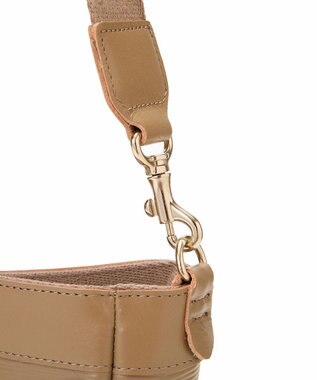 TOPKAPI 【Breath TOPKAPI】RIPPLE LOCK  リプルロック レザーコンビ ショルダー バッグ カーキブラウン
