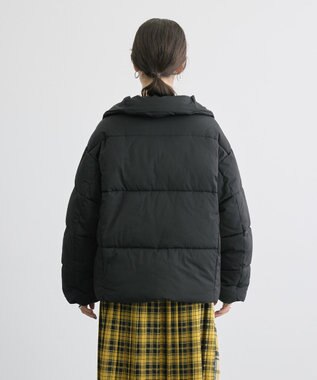 AMERICAN HOLIC リサイクル軽ポカ撥水加工スタンドショートコート Black