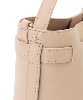 23区 【先行予約/VERY掲載】ベルテッド2WAY ハンドバッグ ベージュ系