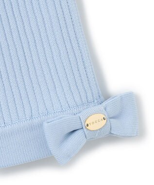 TOCCA 【洗える！】ROSY FUTURE ニットドレス スカイブルー系